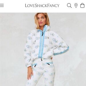 Bogner x love shack fancy jacket